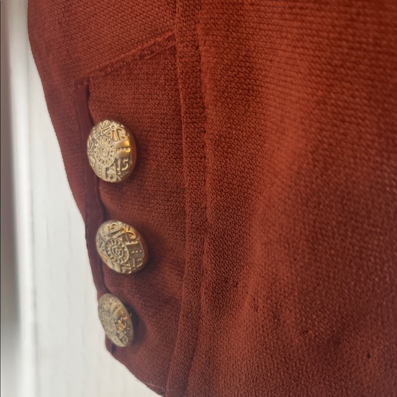 Kate Rosy Women's Rust Blazer - Picture 4 of 10